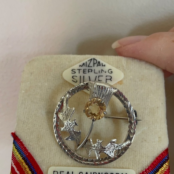 Scottish Thistle Brooch - Picture 3 of 3